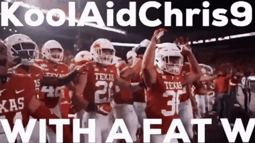 Texas Football Team Kool Aid GIF