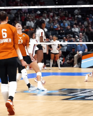 Texas Longhorns 6 Madisen Skinner Volleyball GIF