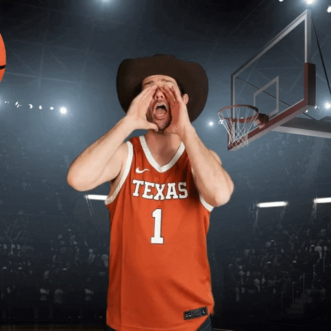 Texas Longhorns Airball GIF