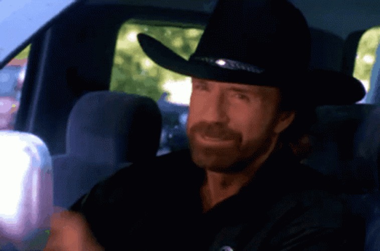 Texas Ranger Chuck Norris GIF