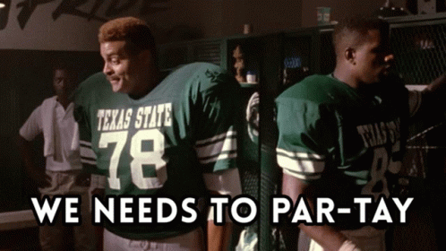 Texas State Football Players We Needs To Par-Tay