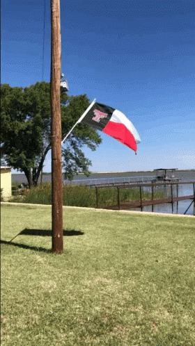 Texas Tech Flag Waving GIF