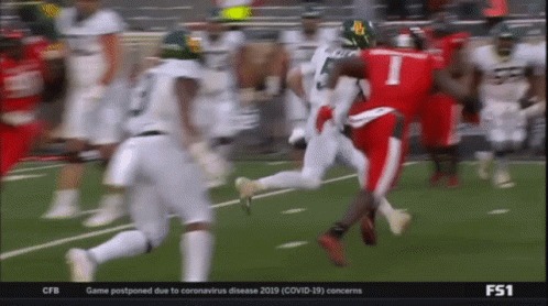 Texas Tech Game Gets Physical GIF
