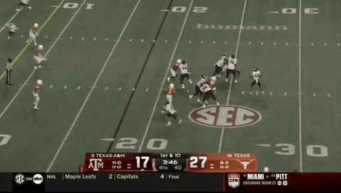 Texas vs Miami Football Game