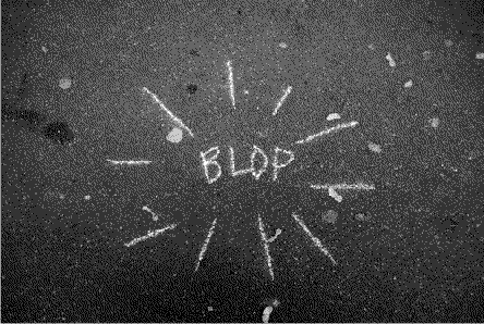 Text Message Using Chalk GIF