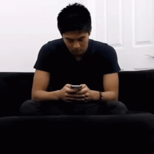 Ryan Higa Double Hand Texting GIF