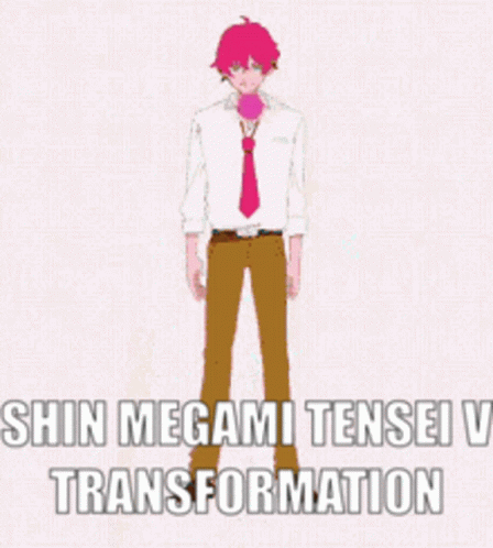 Tg Tf Shin Megami Tensei V Gender Transformation GIF