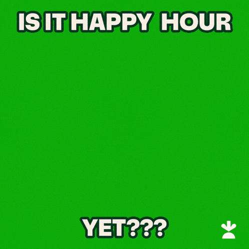 Tgi Wednesday And Almost Happy Hour GIF