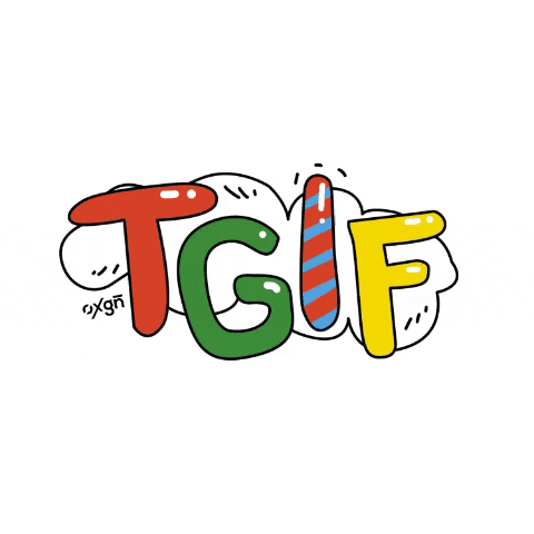 Tgif Meme Calligraphic Letters GIF