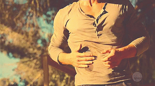 Thad Castle Alan Ritchson Finding His Way GIF