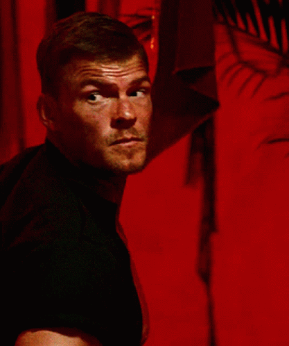Thad Castle Alan Ritchson Looking For Someone GIF
