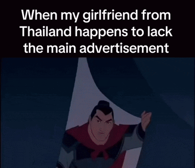 Thai Girlfriend Lacks Main Advertisement