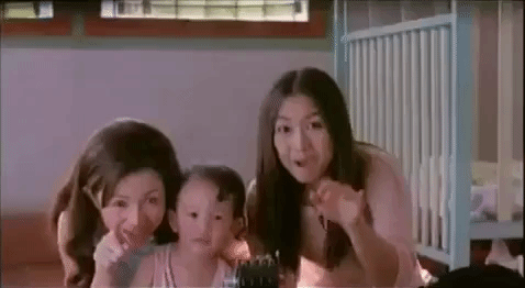 Thai My Girl Baby Waving Hi GIF