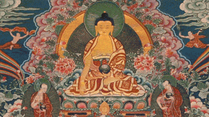Thangka God Painting GIF