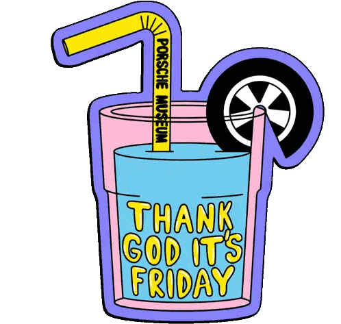 Thank God It's Friday Sticker