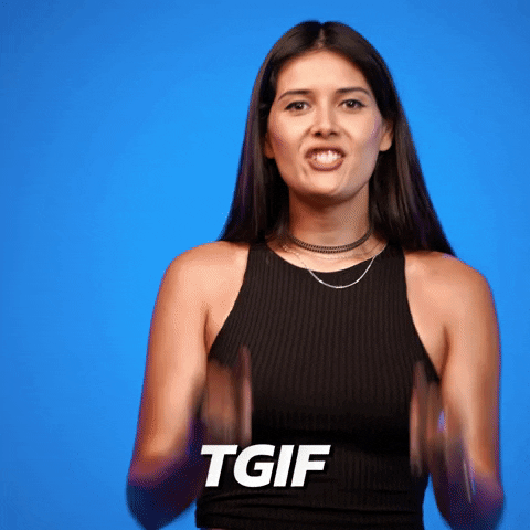 Thank God Its Friday Savage Lady GIF