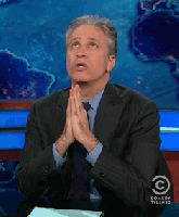 Thank God Jon Stewart GIF