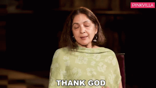 Thank God Neena Gupta GIF