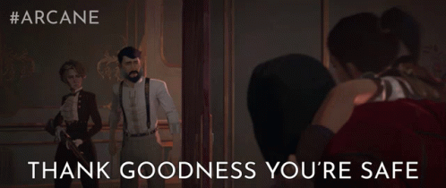 Thank Goodness You Are Safe GIF