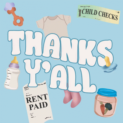 Thank You All Baby Products Design GIF