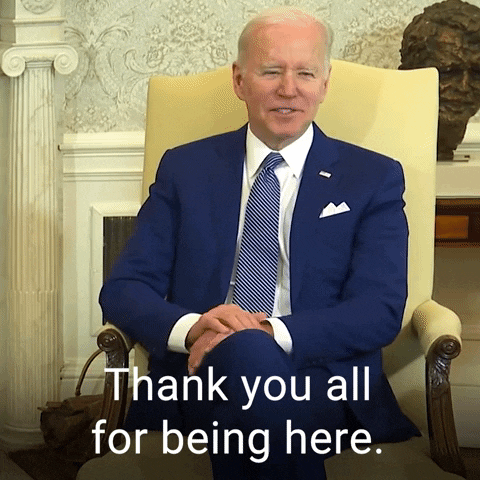 Thank You All For Being Here GIF