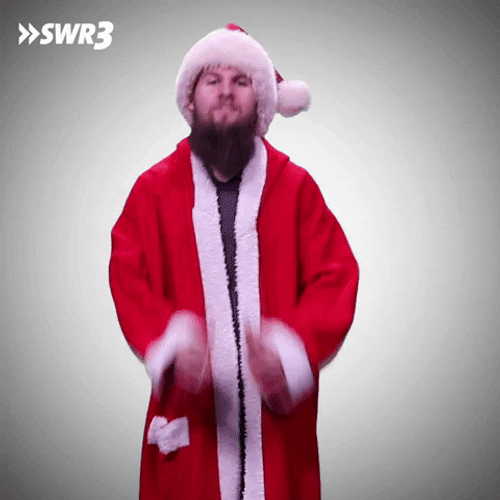 Thank You And Merry Christmas Vow Santa GIF