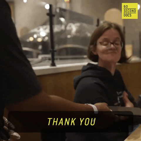 Thank You Asl Agree Nod GIF