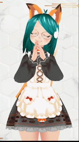 Thank You Asl Fox Maid GIF
