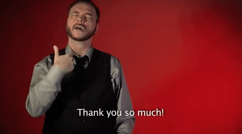 Thank You Asl Many Thanks GIF