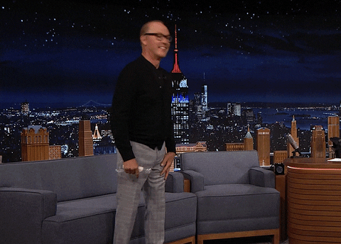 Jimmy Fallon Thank You Bow GIF