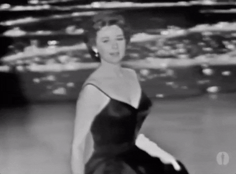 Susan Hayward Thank You Bow GIF