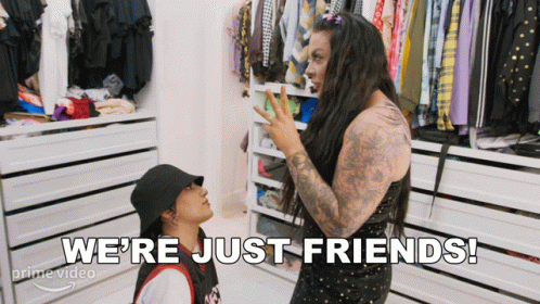 Thank You But We're Just Friend GIF