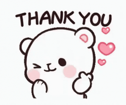 Thank You Clipart Milk And Mocha Bear GIF