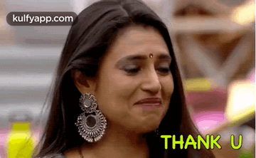 Thank You Crying Indian Woman GIF