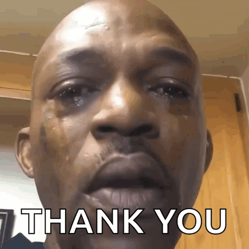 Thank You Crying Sad Meme GIF