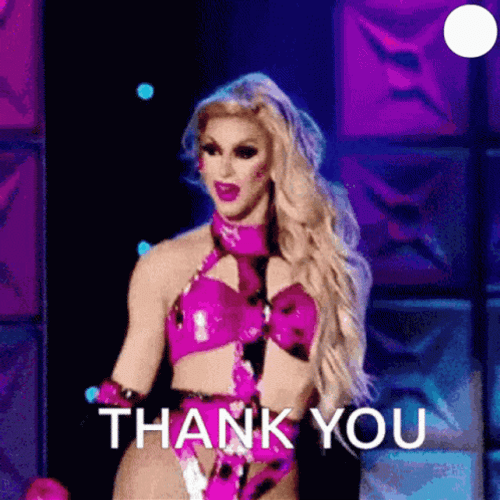 Thank You Drag Queen GIF