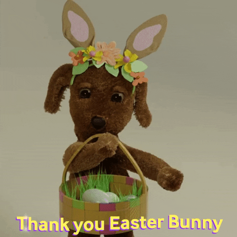 Thank You Easter Bunny GIF
