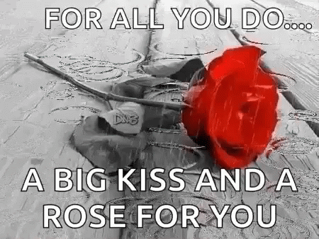 Thank You For All You Do Big Kiss GIF