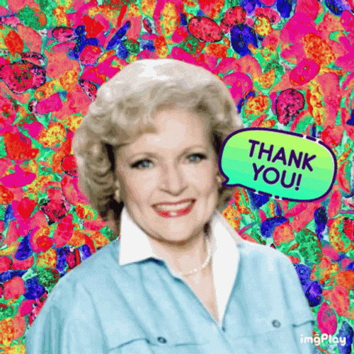 Thank You For Being A Friend GIF