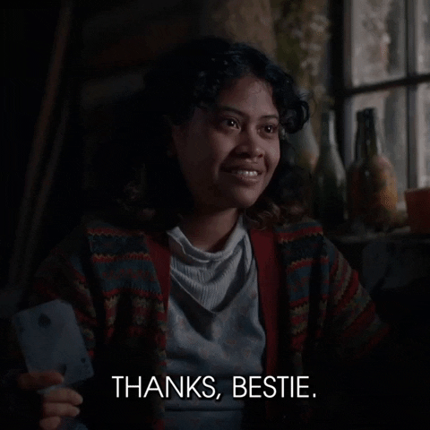 Thank You For Being A Friend Bestie GIF