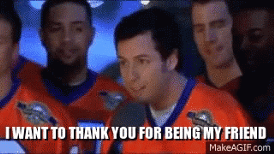 Thank You For Being A Friend GIF