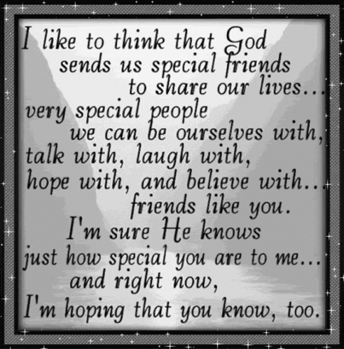 Thank You For Being A Friend Long Message GIF
