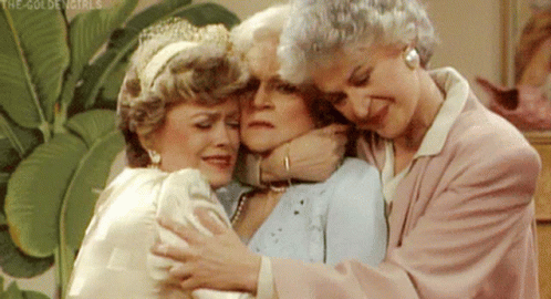 Thank You For Being A Friend Real Until The End GIF