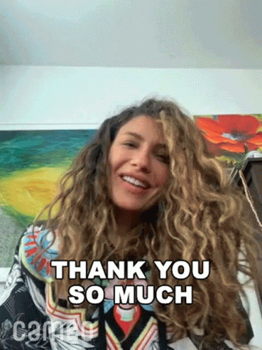 Thank You For The Birthday Wishes Juliana Harkavy GIF