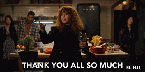 Thank You For The Birthday Wishes Nadia Vulvokov GIF