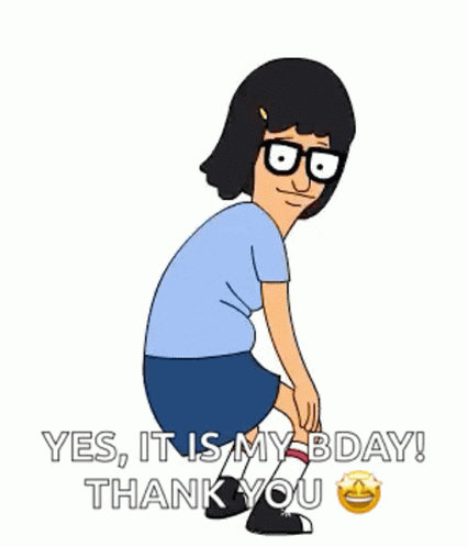 Thank You For The Birthday Wishes Tina Belcher GIF