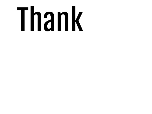 Thank You for Your Comment Sign
