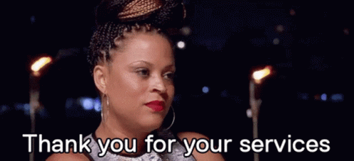 Thank You For Your Service Shaunie O'neal GIF