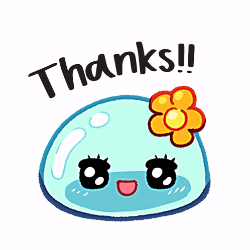 Thank You For Your Time Cute Jelly GIF