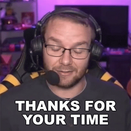 Thank You For Your Time For Interview GIF